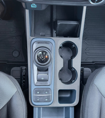 Center Console Surround Accent Overlay Fits 2022-2026 Ford Maverick by Tufskinz.com