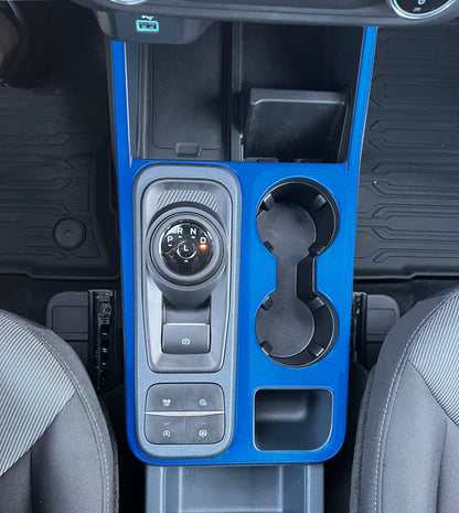 Center Console Surround Accent Overlay Fits 2022-2026 Ford Maverick by Tufskinz.com