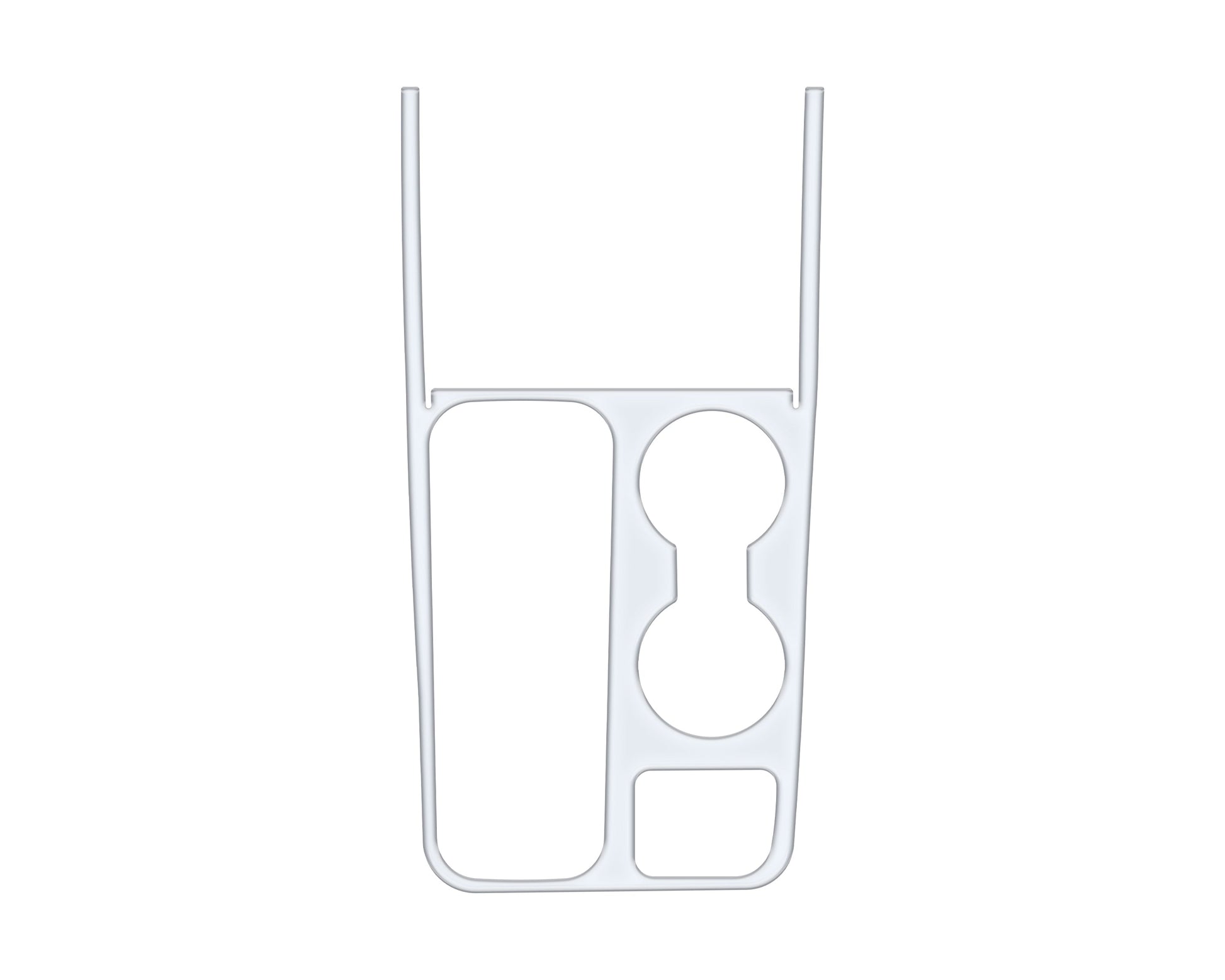 Center Console Surround Accent Overlay Fits 2022-2026 Ford Maverick by Tufskinz.com