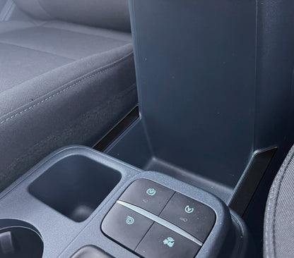 Center Storage Outer Area Accent Overlay Fits 2022-2026 Ford Maverick by Tufskinz.com