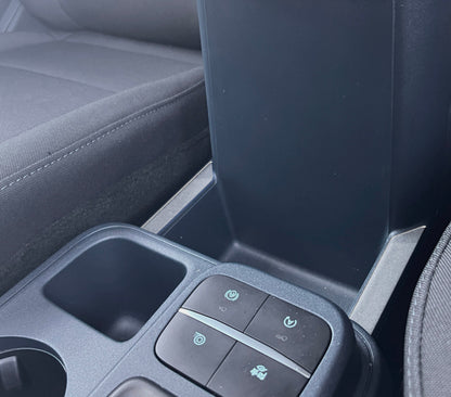 Center Storage Outer Area Accent Overlay Fits 2022-2026 Ford Maverick by Tufskinz.com