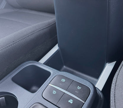 Center Storage Outer Area Accent Overlay Fits 2022-2026 Ford Maverick by Tufskinz.com
