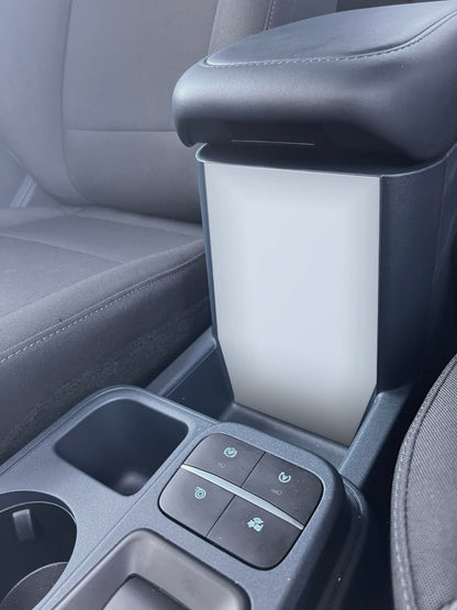 Center Storage Inner Area Accent Overlay Fits 2022-2026 Ford Maverick by Tufskinz.com