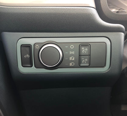 Headlight Switch Accent Overlay Fits 2022-2026 Ford Maverick by Tufskinz.com