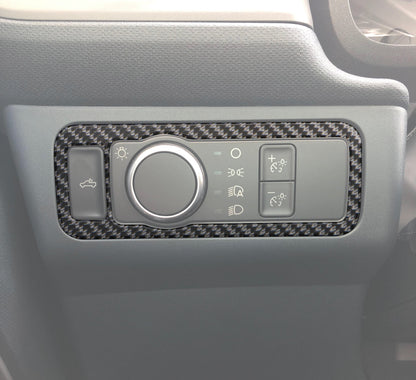 Headlight Switch Accent Overlay Fits 2022-2026 Ford Maverick by Tufskinz.com