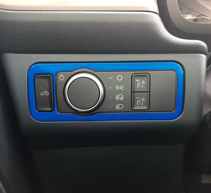 Headlight Switch Accent Overlay Fits 2022-2026 Ford Maverick by Tufskinz.com