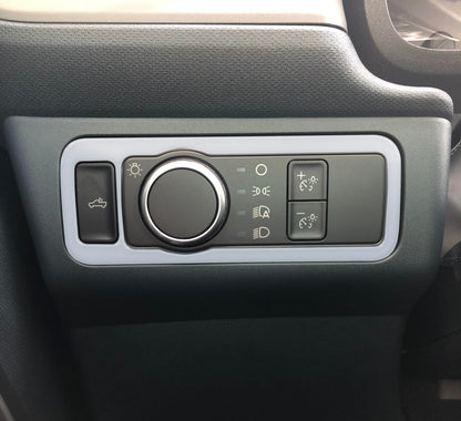 Headlight Switch Accent Overlay Fits 2022-2026 Ford Maverick by Tufskinz.com