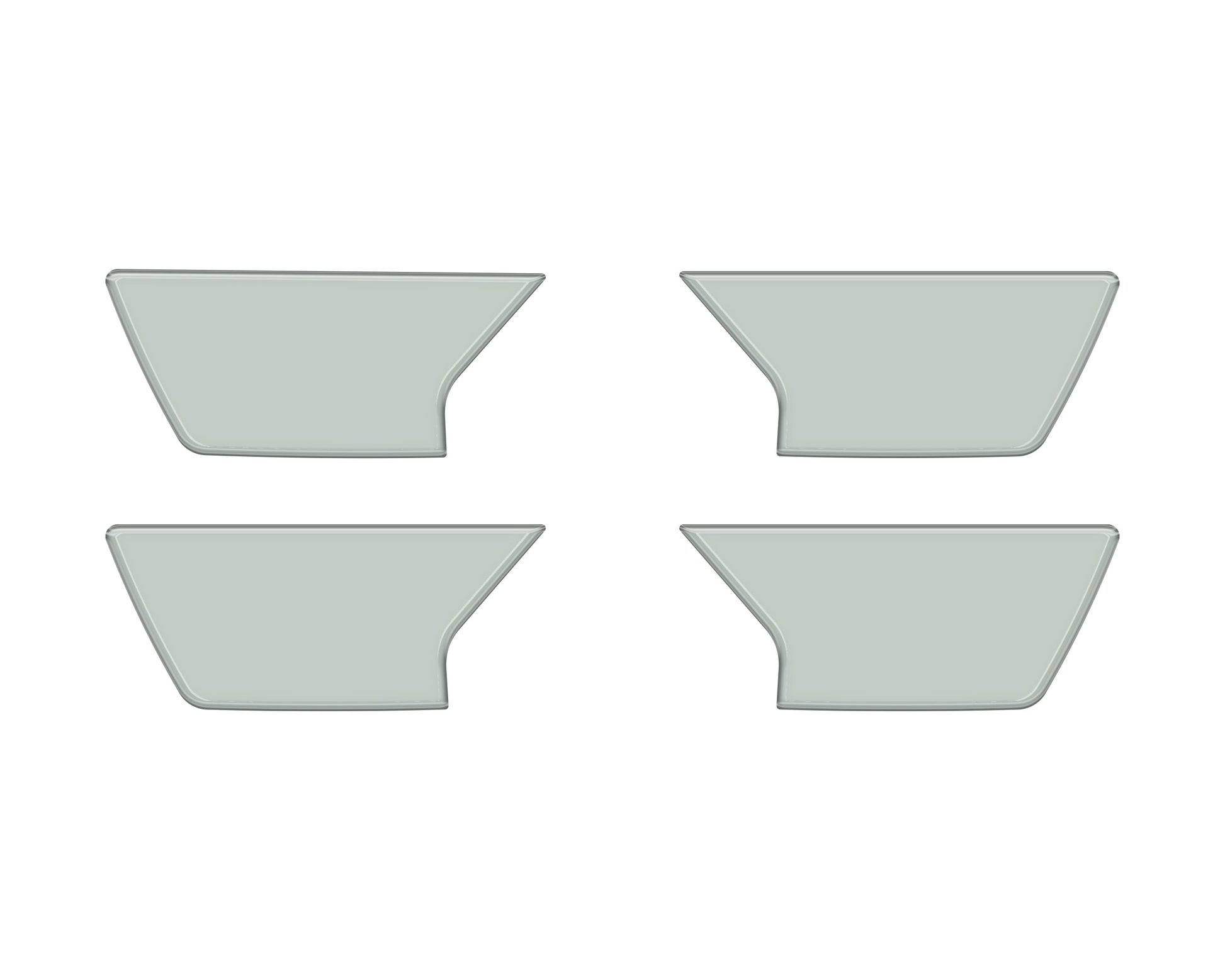 Door Pocket Inserts 2022-2026 Ford Maverick by Tufskinz.com