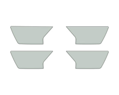 Door Pocket Inserts 2022-2026 Ford Maverick by Tufskinz.com
