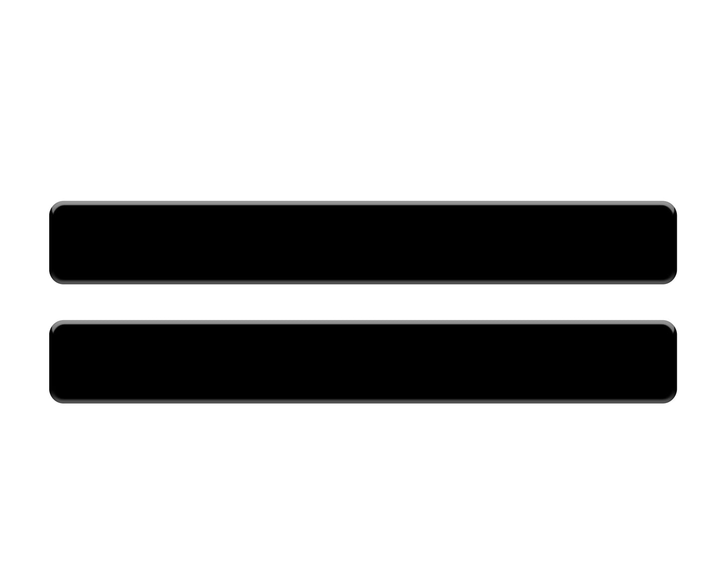 Domed Front Door Sill Overlays Fits 2022-2026 Ford Maverick by Tufskinz.com