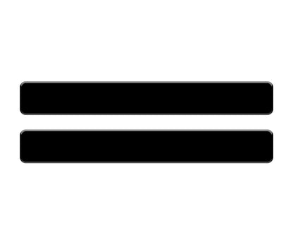 Domed Front Door Sill Overlays Fits 2022-2026 Ford Maverick by Tufskinz.com