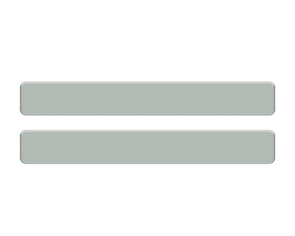 Domed Front Door Sill Overlays Fits 2022-2026 Ford Maverick by Tufskinz.com