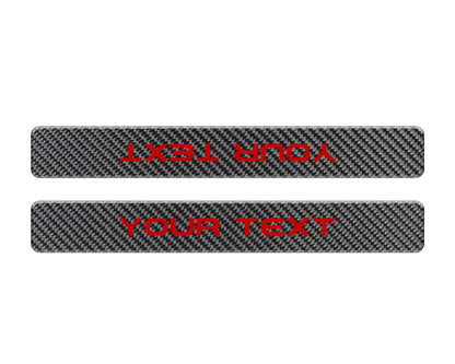 Domed Front Door Sill Overlays Fits 2022-2026 Ford Maverick by Tufskinz.com