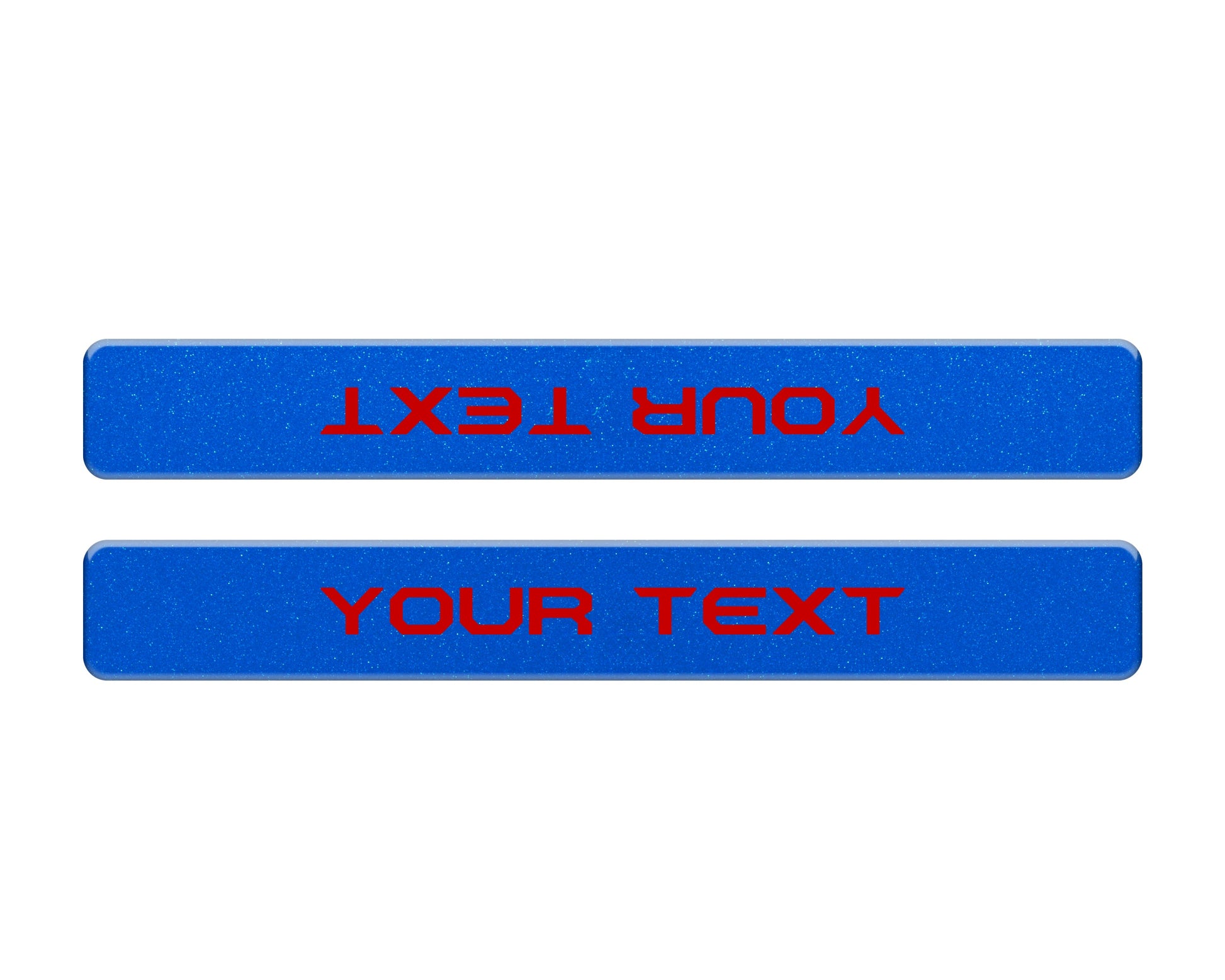 Domed Front Door Sill Overlays Fits 2022-2026 Ford Maverick by Tufskinz.com