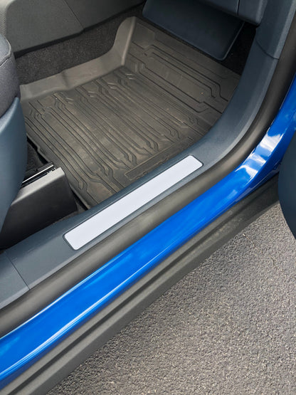 Domed Front Door Sill Overlays Fits 2022-2026 Ford Maverick by Tufskinz.com