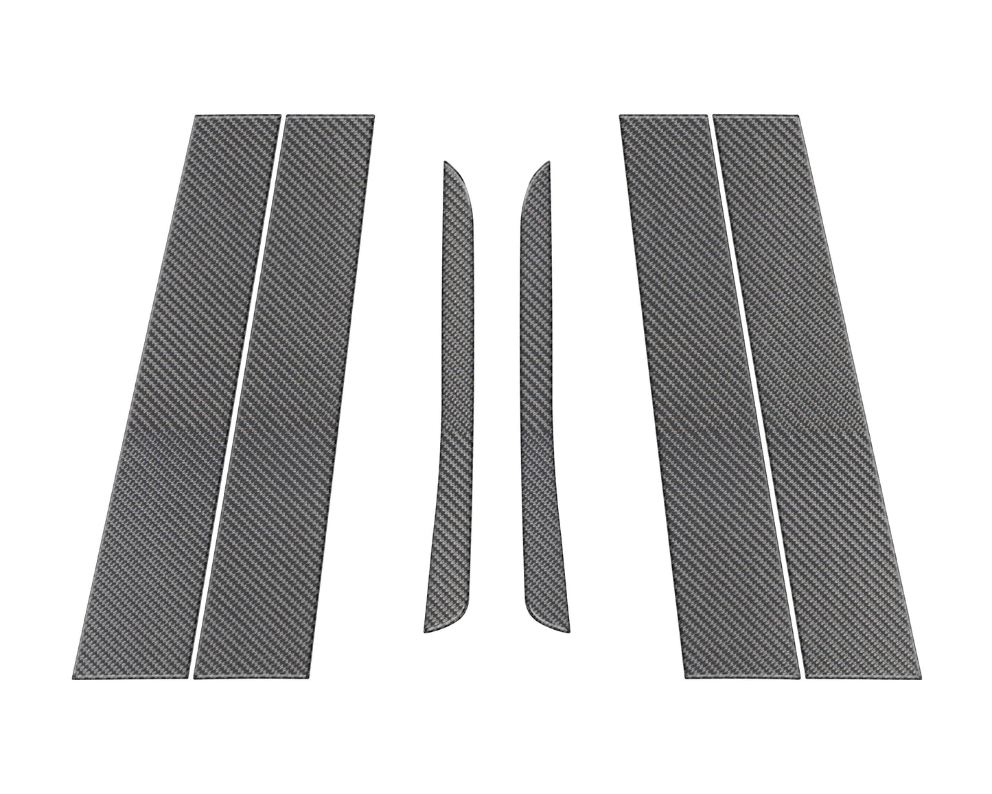 Door Pillar Accent Overlays Fits 2022-2026 Ford Maverick by Tufskinz.com