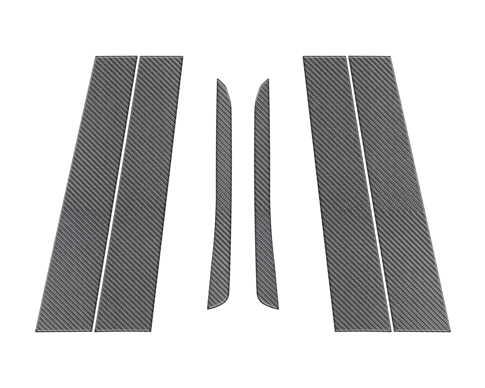 Door Pillar Accent Overlays Fits 2022-2026 Ford Maverick by Tufskinz.com