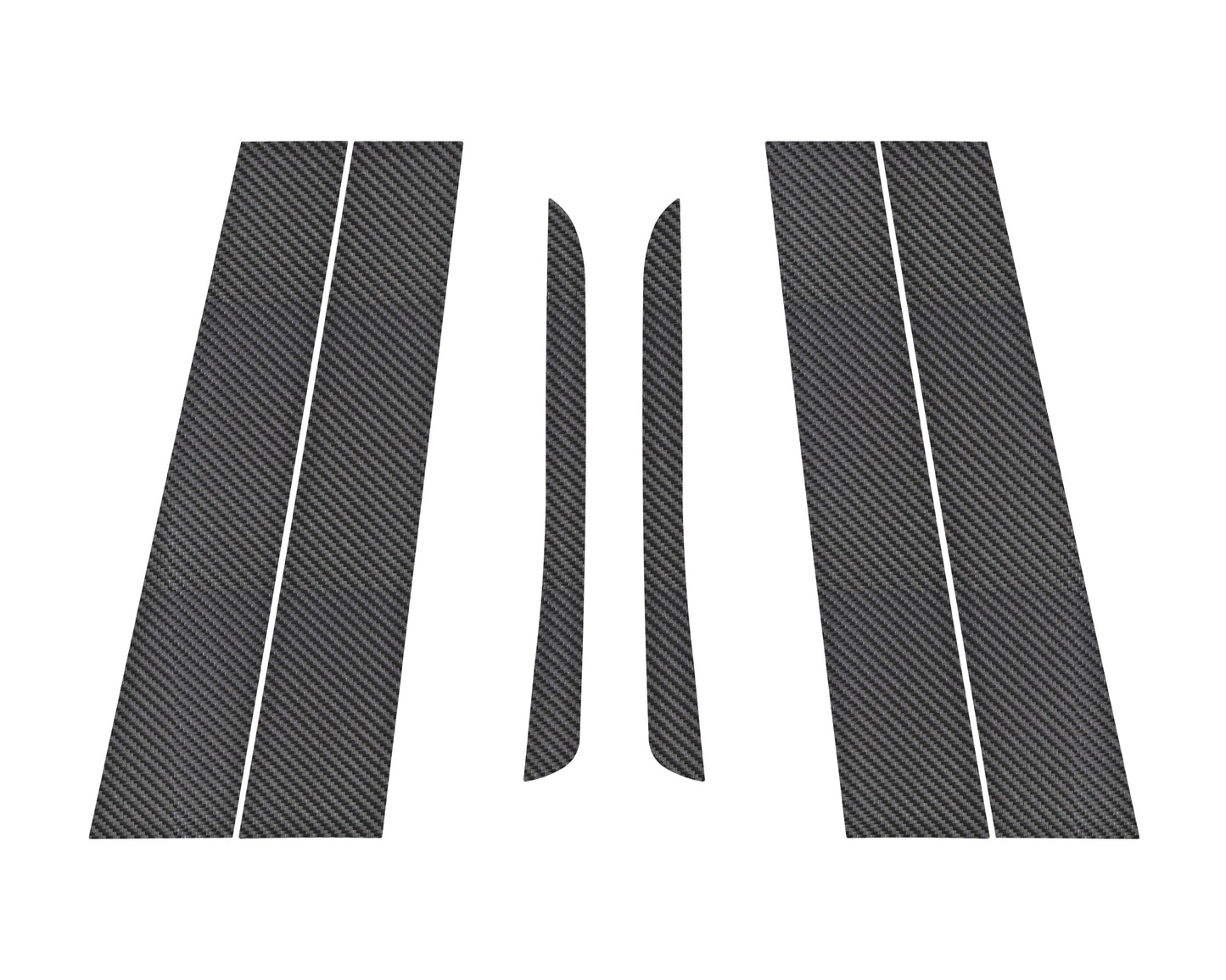 Door Pillar Accent Overlays Fits 2022-2026 Ford Maverick by Tufskinz.com