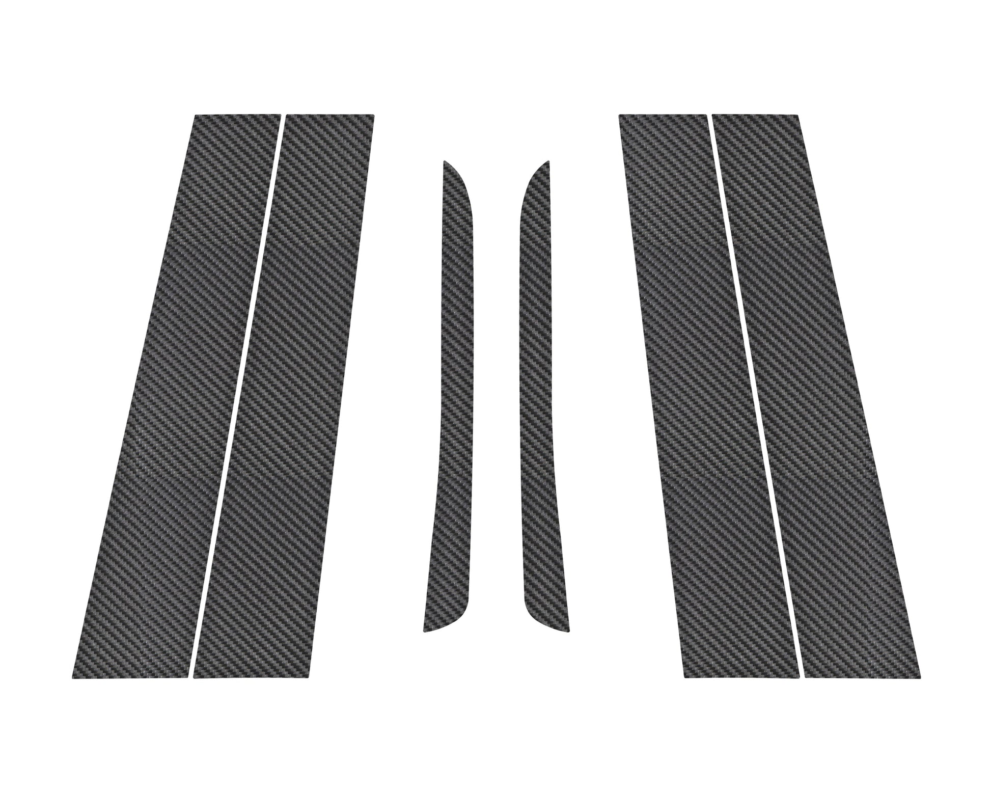 Door Pillar Accent Overlays Fits 2022-2026 Ford Maverick by Tufskinz.com