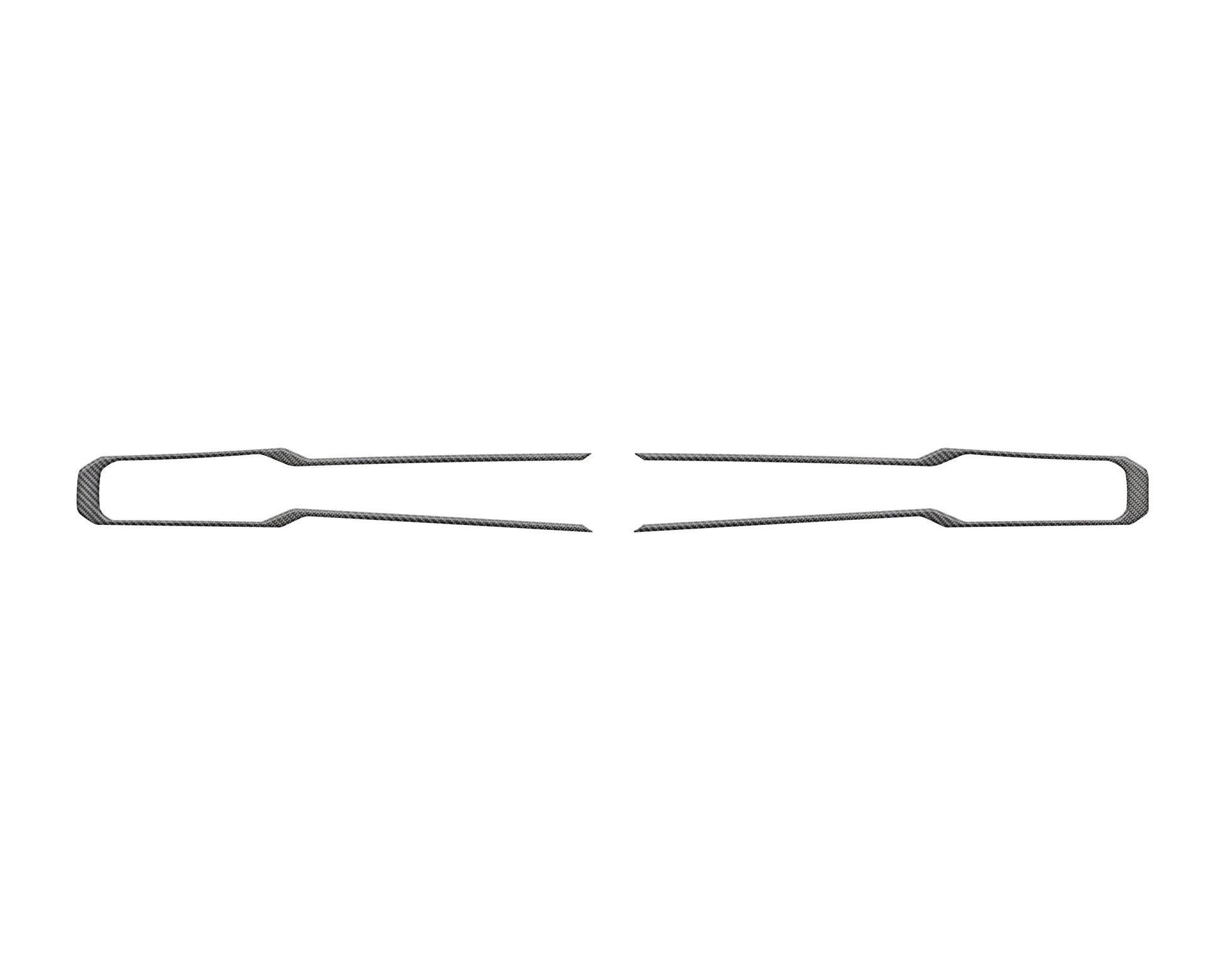 Front Grille Accent Overlays Fits 2022-2024 Ford Maverick by Tufskinz.com