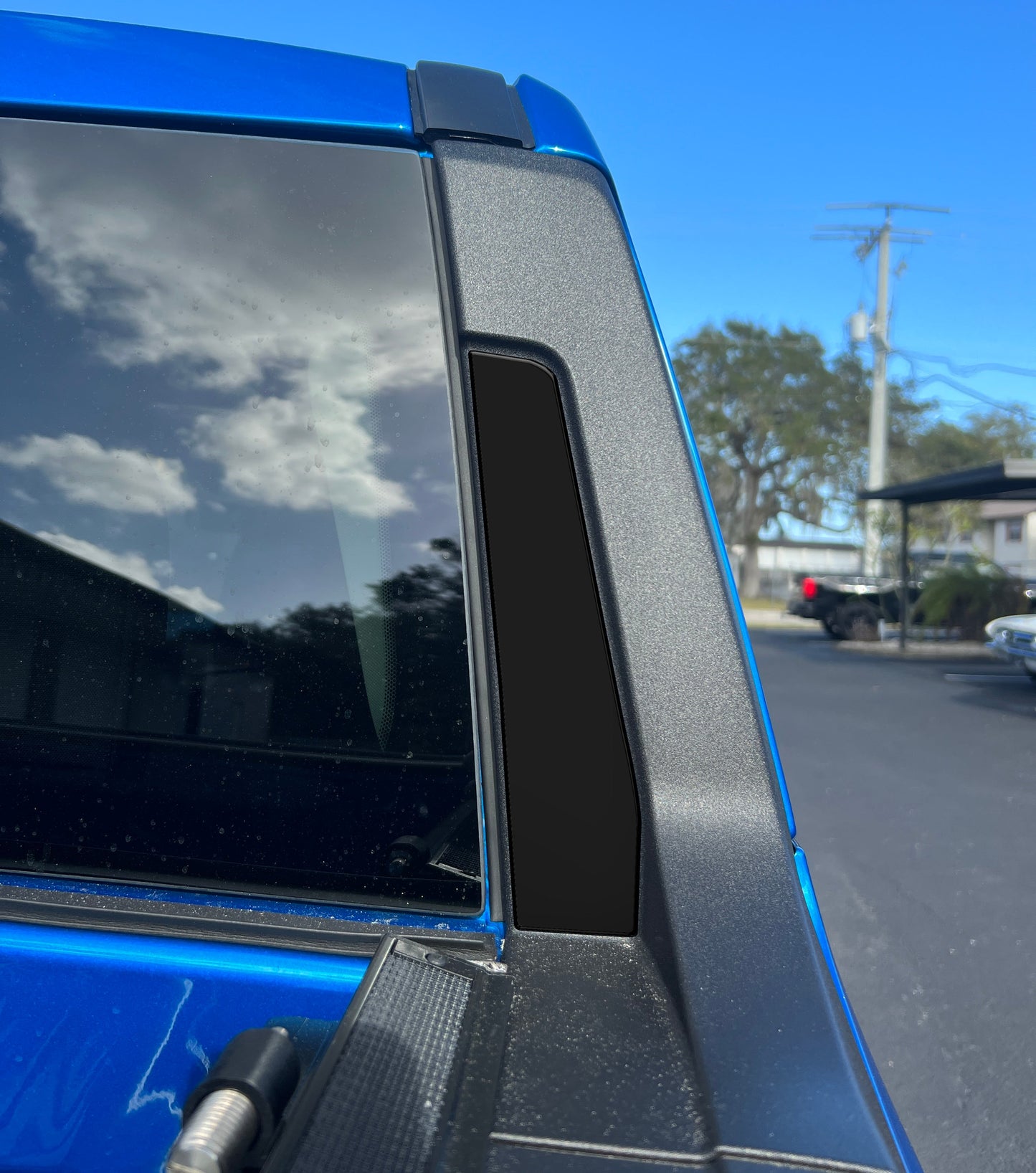 Rear Outer Cab Accent Overlays Fits 2022-2026 Ford Maverick by Tufskinz.com