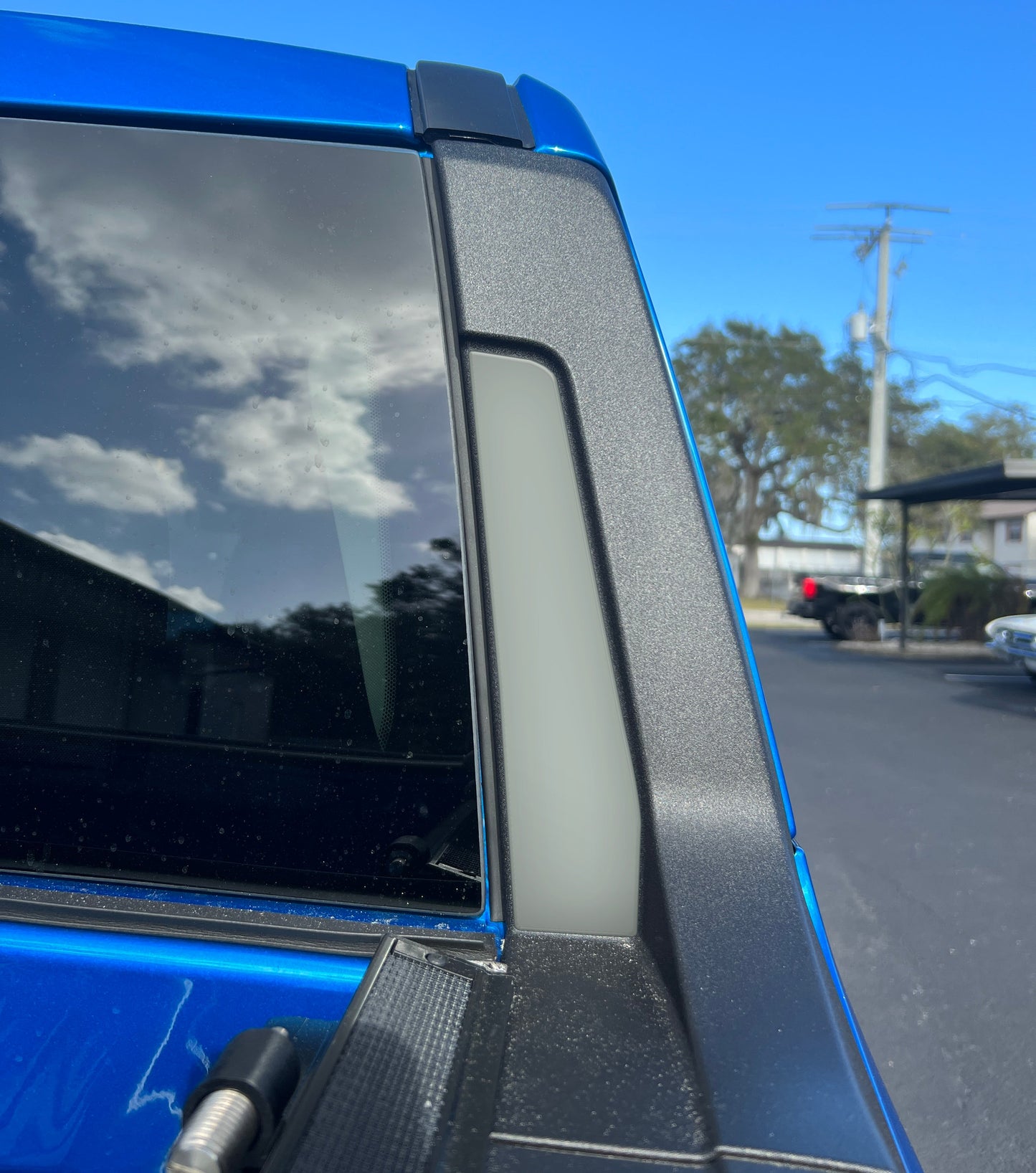 Rear Outer Cab Accent Overlays Fits 2022-2026 Ford Maverick by Tufskinz.com