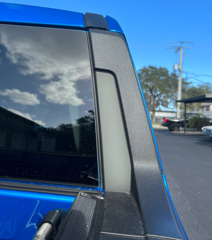 Rear Outer Cab Accent Overlays Fits 2022-2026 Ford Maverick by Tufskinz.com