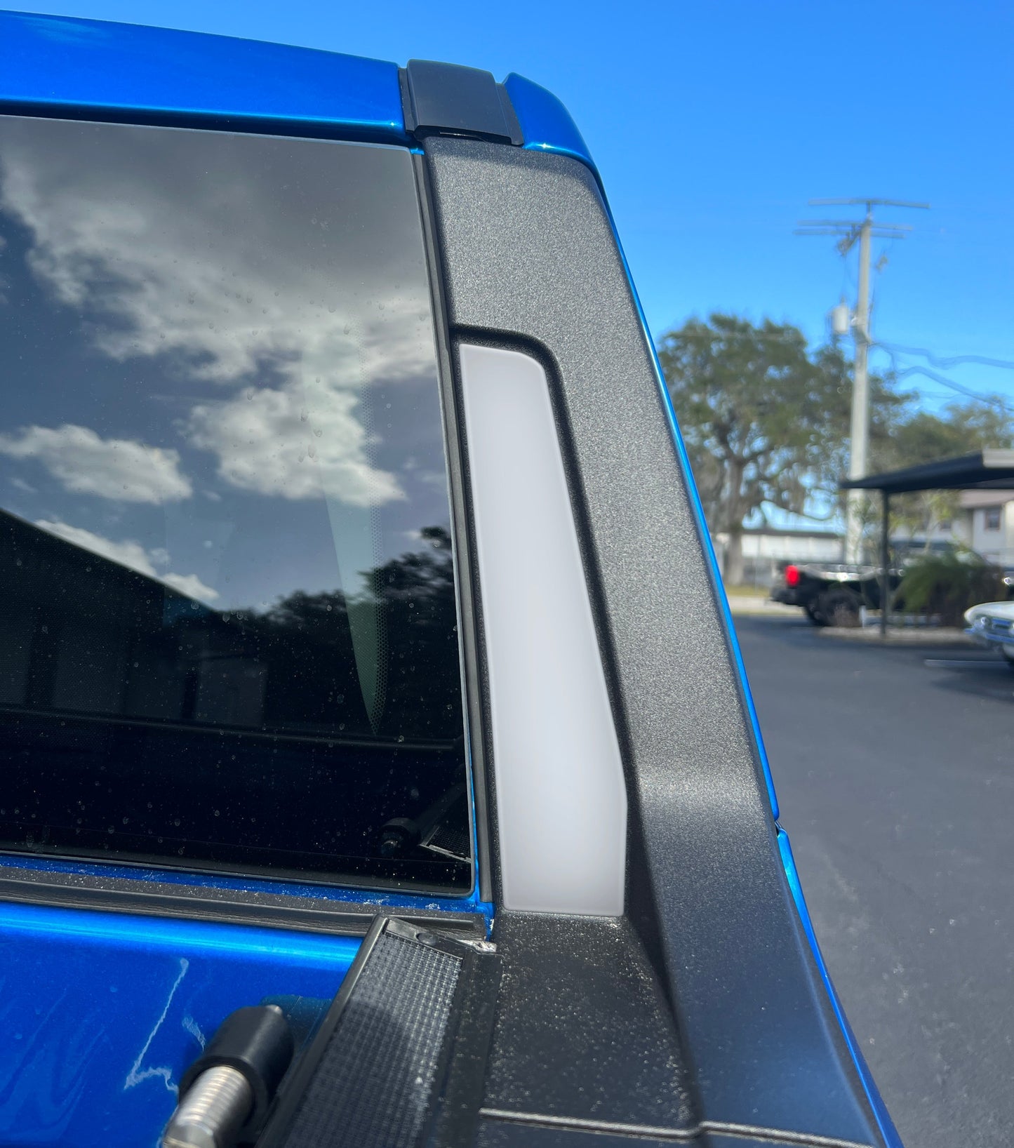 Rear Outer Cab Accent Overlays Fits 2022-2026 Ford Maverick by Tufskinz.com