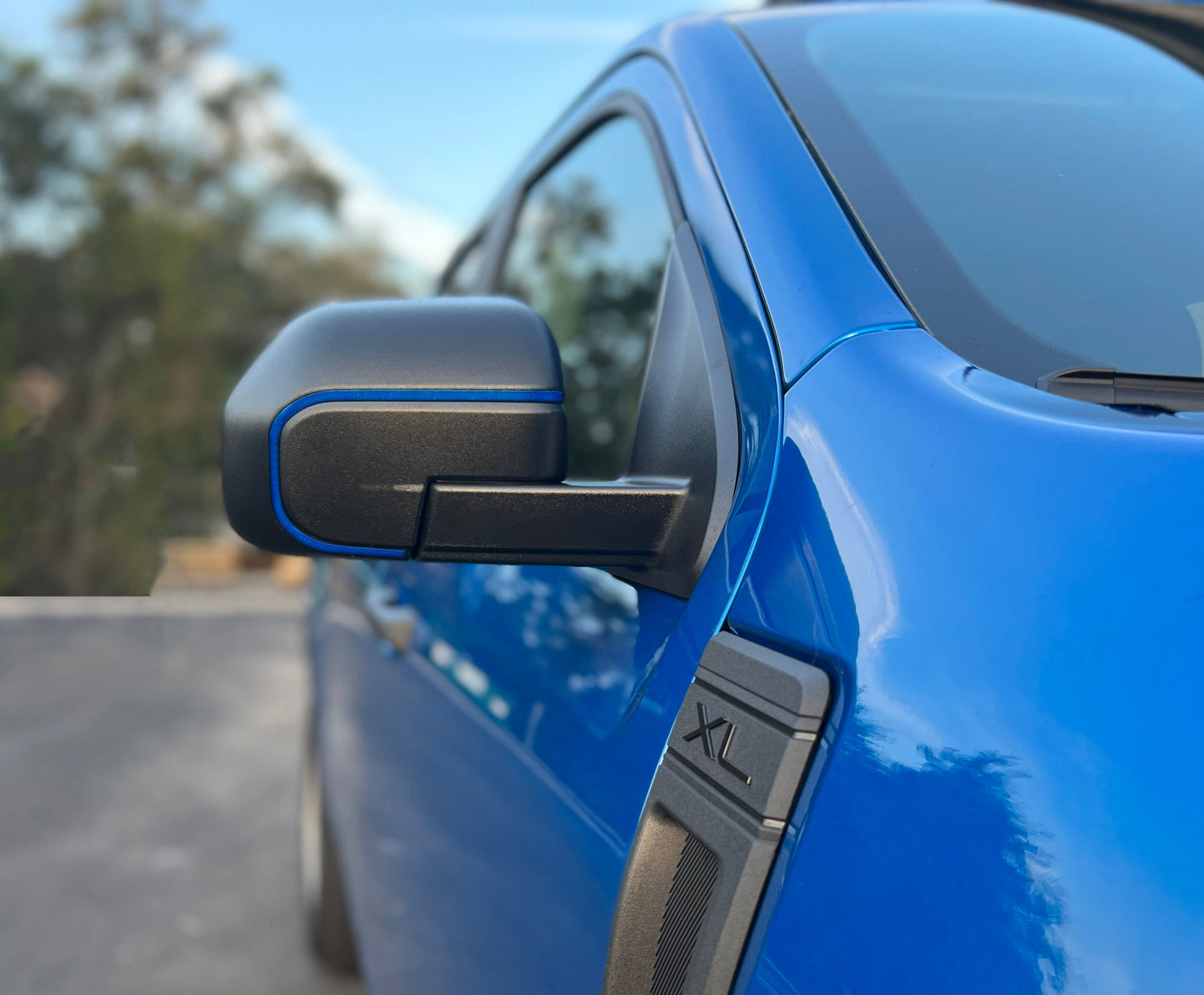 Mirror Line Accent Overlays Fits 2022-2026 Ford Maverick by Tufskinz.com