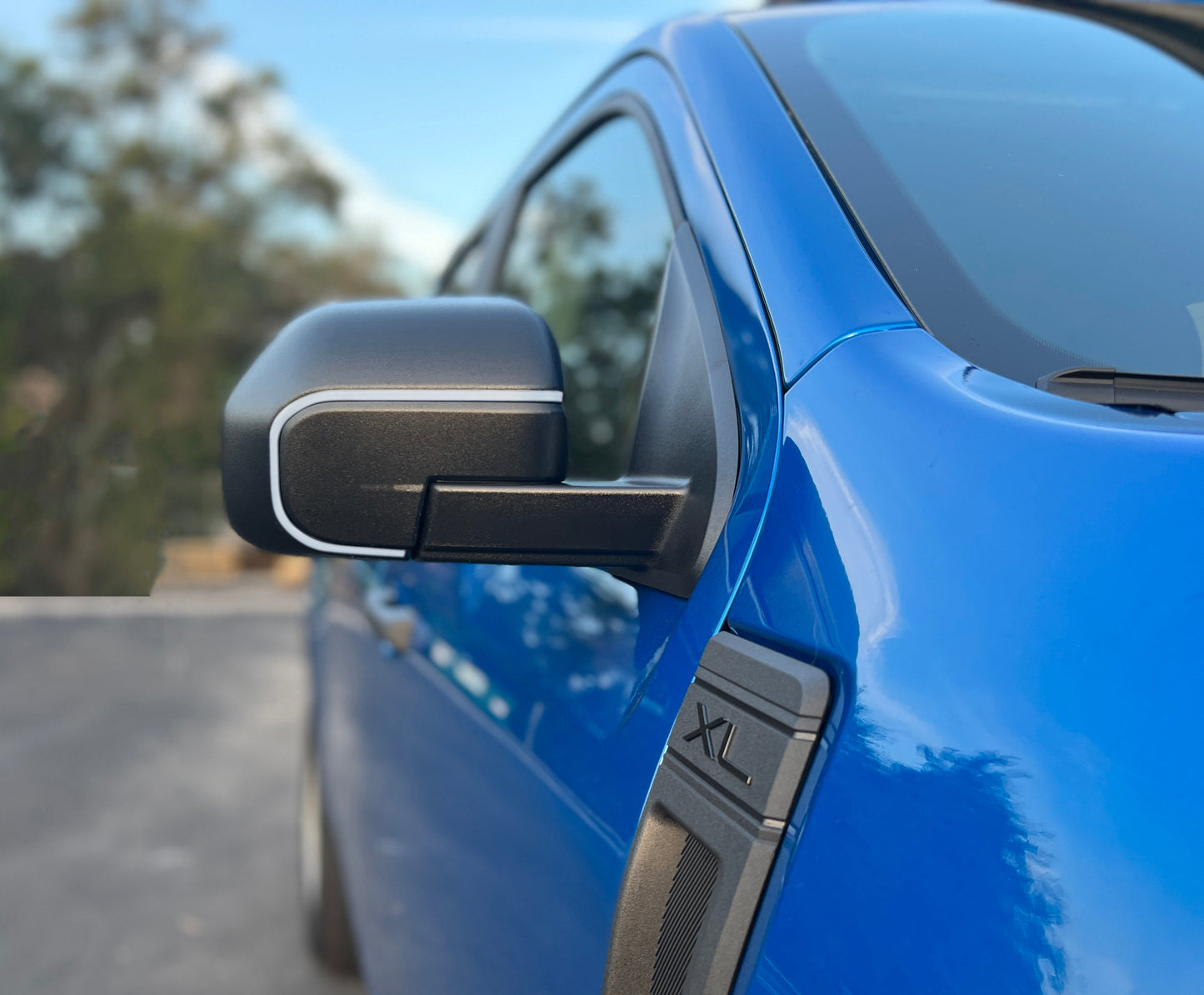 Mirror Line Accent Overlays Fits 2022-2026 Ford Maverick by Tufskinz.com