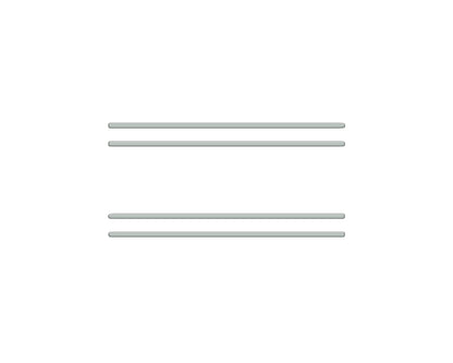 Front Fender Badge Line Inserts Fits 2022-2026 Ford Maverick by Tufskinz.com