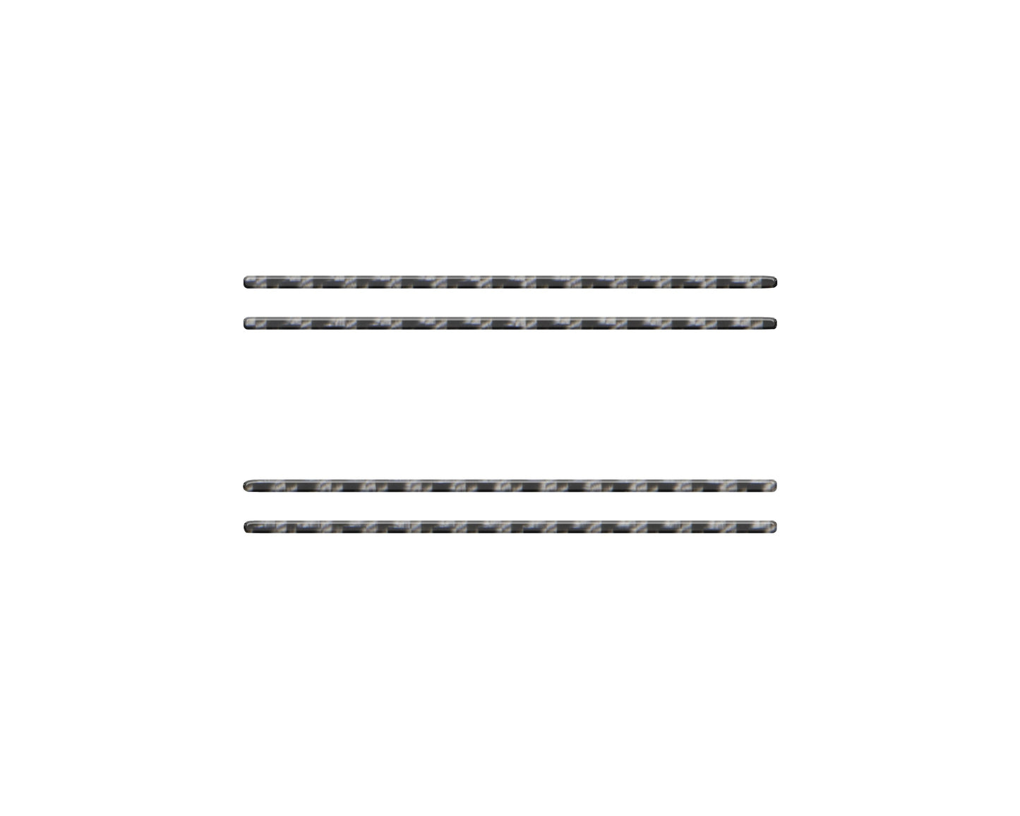 Front Fender Badge Line Inserts Fits 2022-2026 Ford Maverick by Tufskinz.com