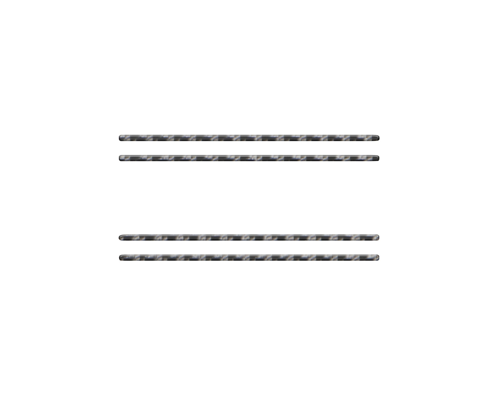 Front Fender Badge Line Inserts Fits 2022-2026 Ford Maverick by Tufskinz.com