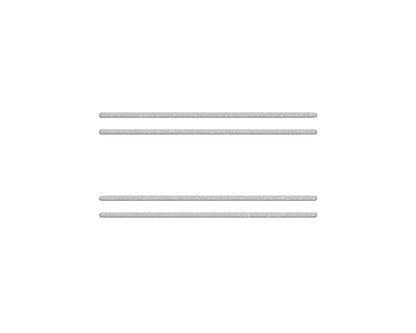 Front Fender Badge Line Inserts Fits 2022-2026 Ford Maverick by Tufskinz.com
