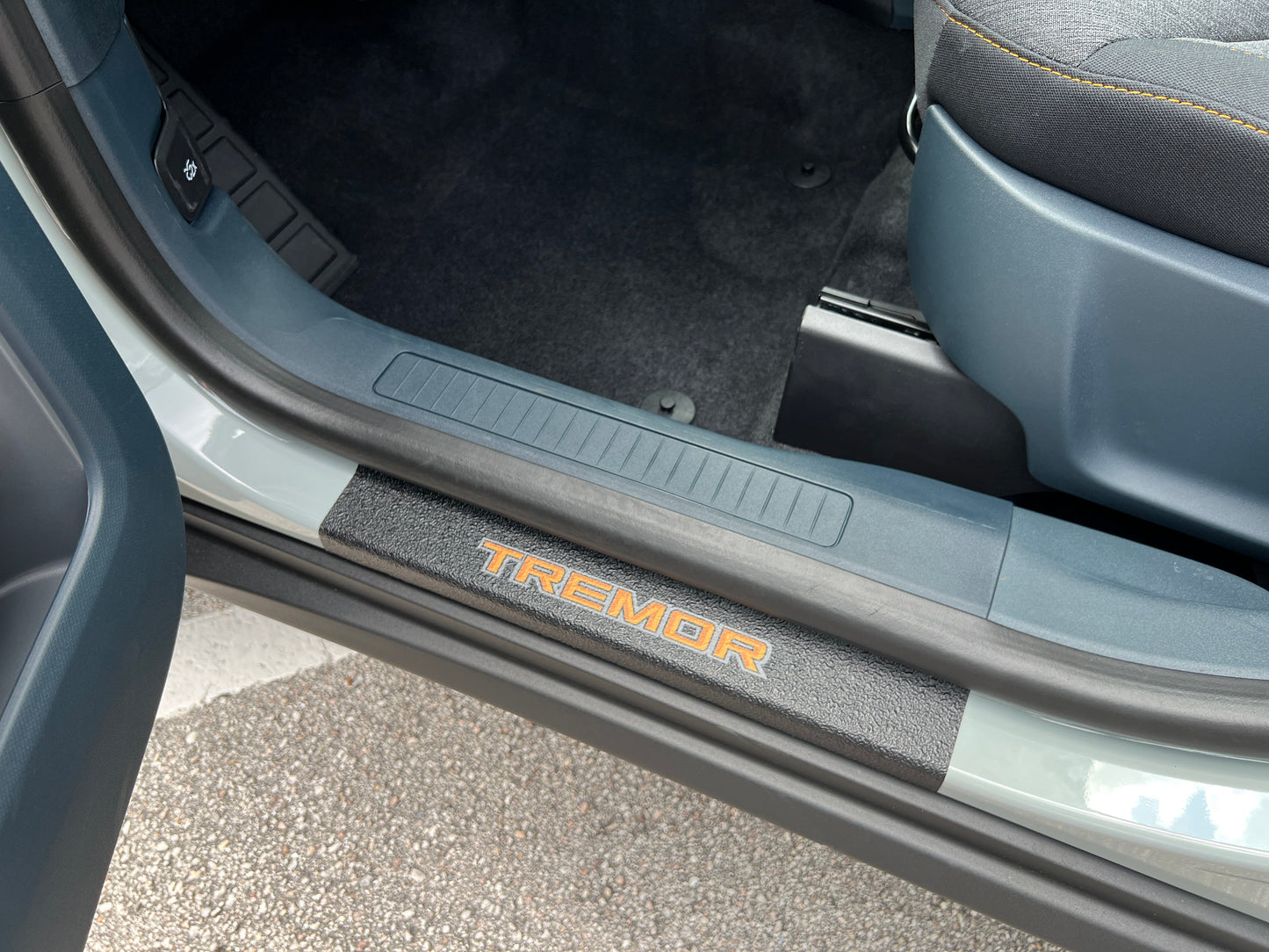 Textured Door Sill Protection Overlays Fits 2022-2026 Ford Maverick by Tufskinz.com
