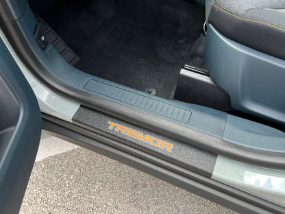 Textured Door Sill Protection Overlays Fits 2022-2026 Ford Maverick by Tufskinz.com
