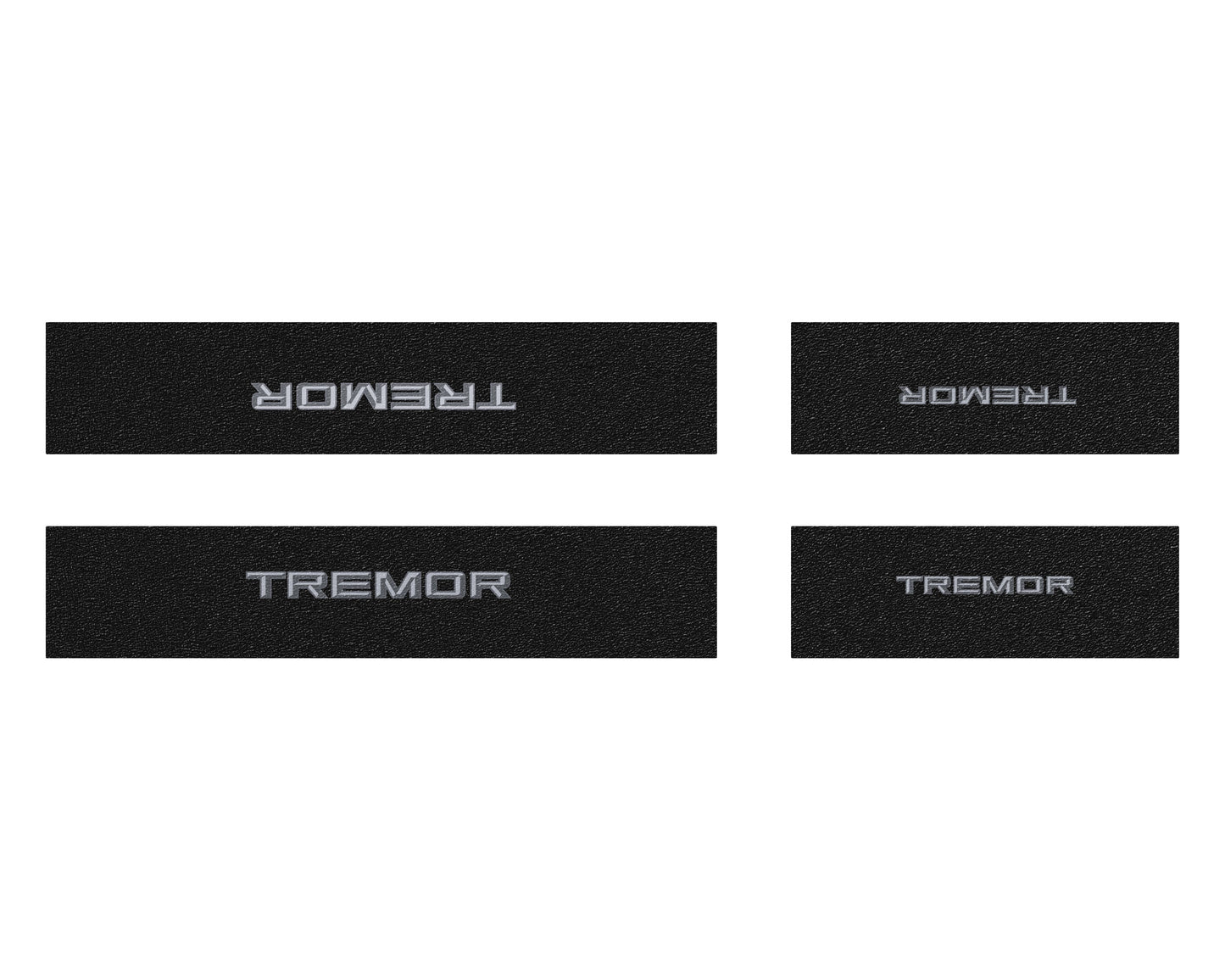 Textured Door Sill Protection Overlays Fits 2022-2026 Ford Maverick by Tufskinz.com