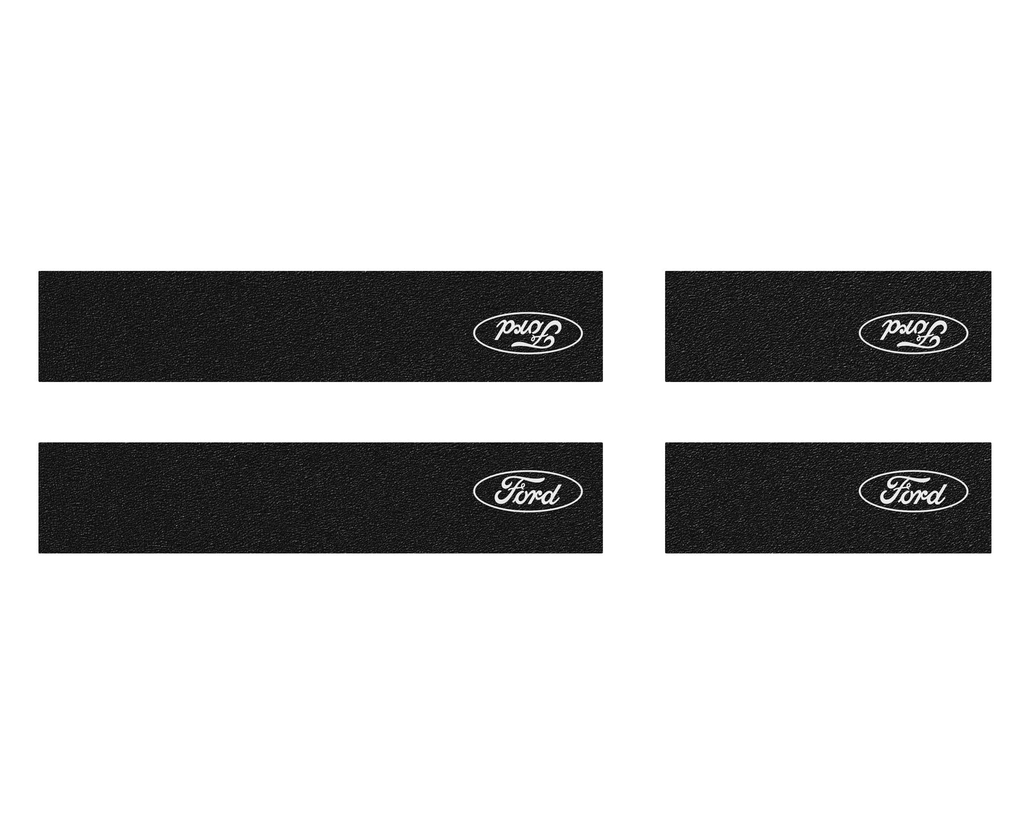 Textured Door Sill Protection Overlays Fits 2022-2026 Ford Maverick by Tufskinz.com