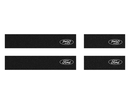 Textured Door Sill Protection Overlays Fits 2022-2026 Ford Maverick by Tufskinz.com