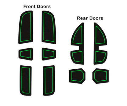 Door Pocket Foam Inserts Fits 2022-2026 Ford Maverick by Tufskinz.com