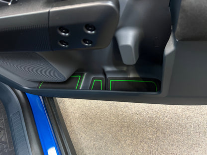 Door Pocket Foam Inserts Fits 2022-2026 Ford Maverick by Tufskinz.com