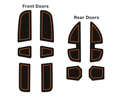 Door Pocket Foam Inserts Fits 2022-2026 Ford Maverick by Tufskinz.com