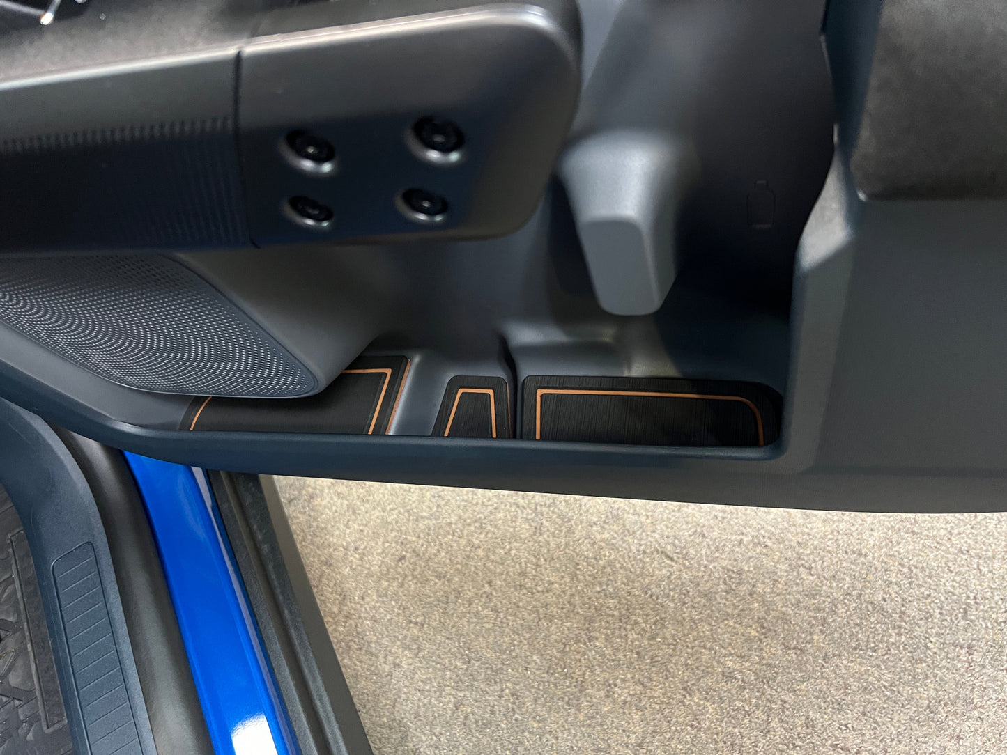 Door Pocket Foam Inserts Fits 2022-2026 Ford Maverick by Tufskinz.com