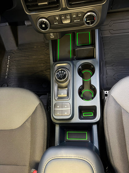 Center Console Foam Inserts Fits 2022-2026 Ford Maverick by Tufskinz.com