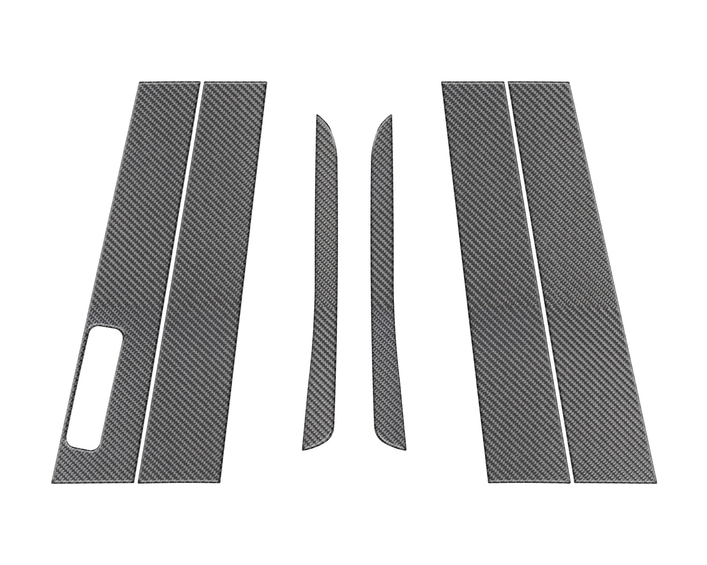 Door Pillar Accent Overlays Fits 2022-2026 Ford Maverick by Tufskinz.com