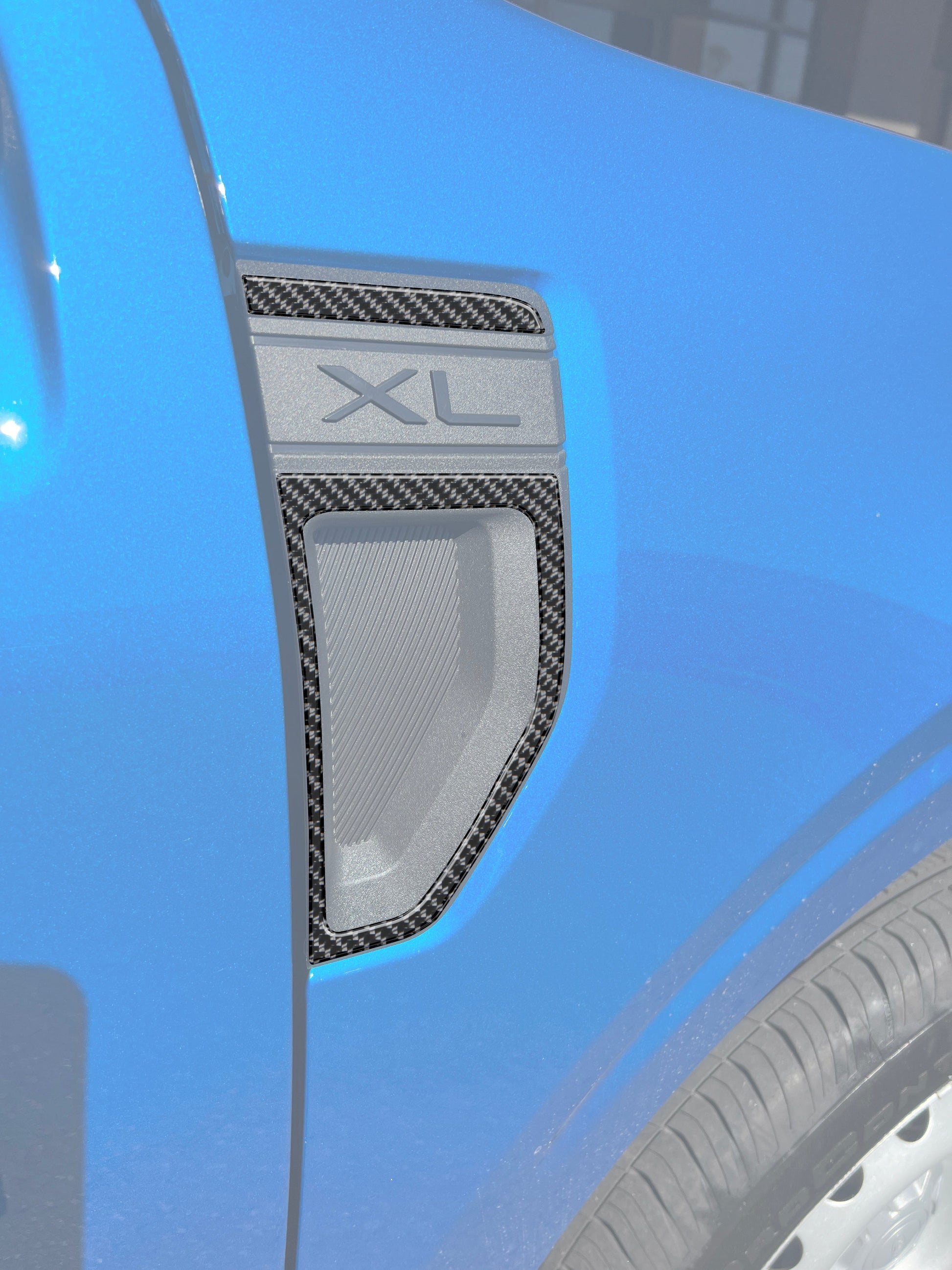 Fender Emblem Accent Trim Fits 2022-2026 Ford Maverick by Tufskinz.com
