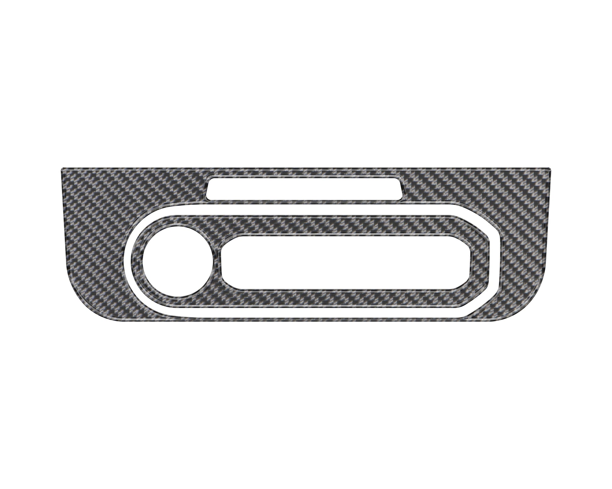 Center Dash Accent Trim Fits 2025-2026 Ford Maverick(without Pro Trailer backup assist) by Tufskinz.com