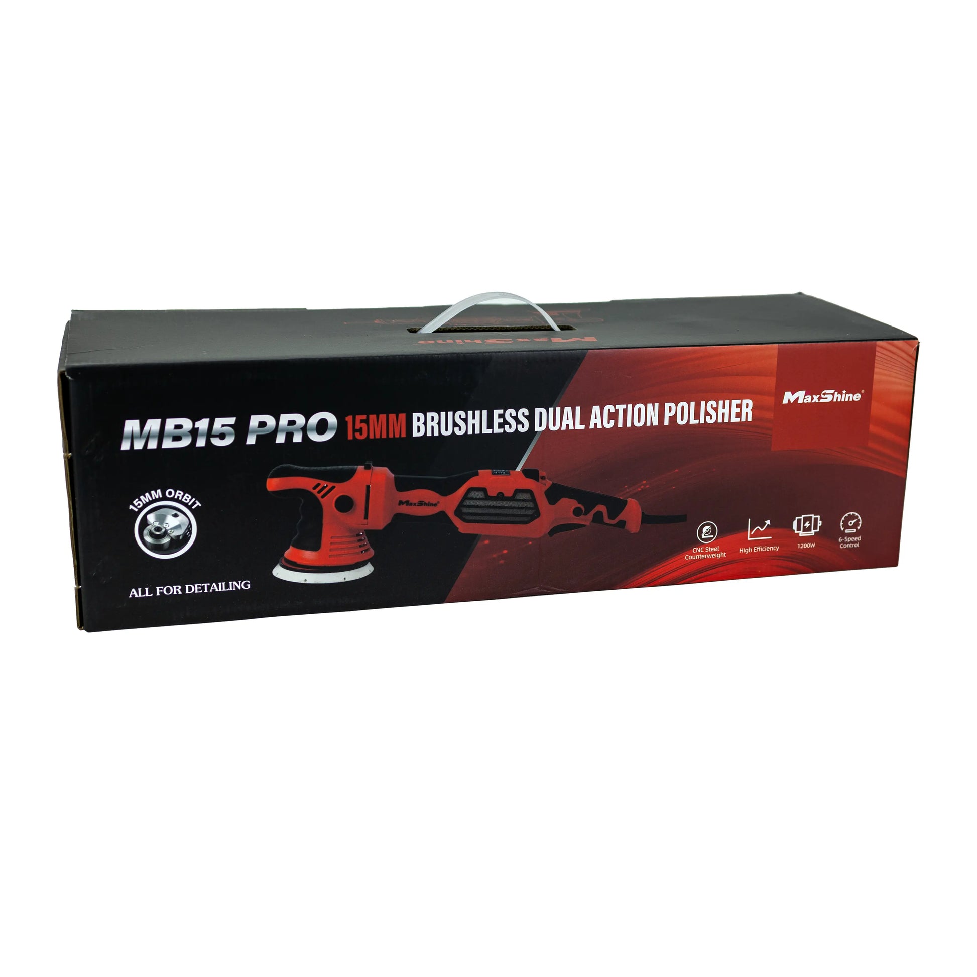 MB15 Pro 15mm Dual Action Brushless Polisher by MaxshineUSA