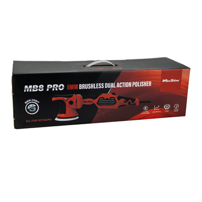 MB8 Pro 8mm Brushless DA Polisher by MaxshineUSA
