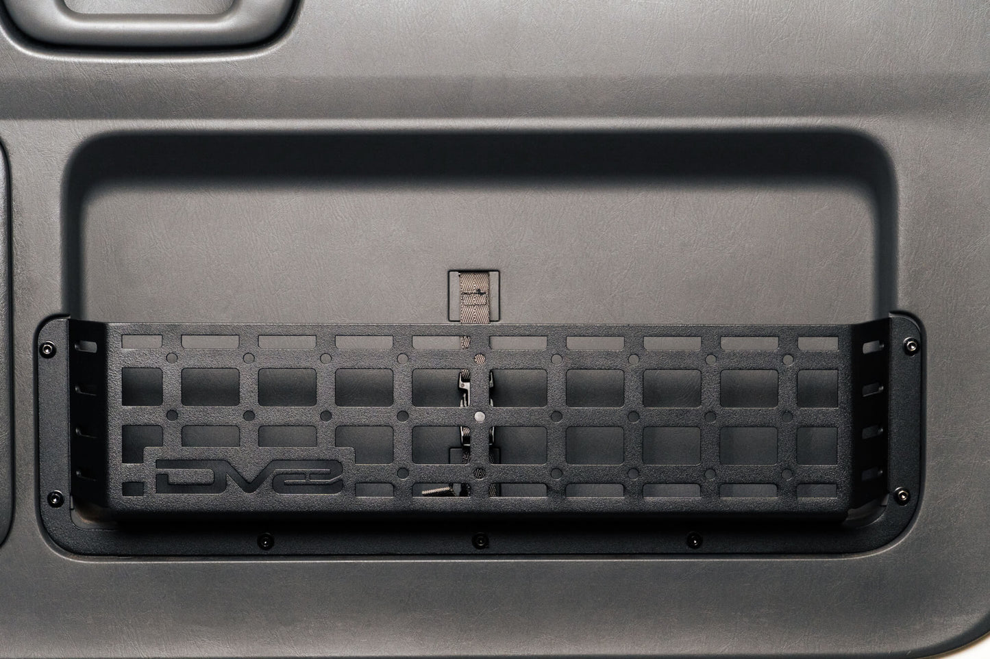 Rugged steel design to replace the flimsy factory net (saggy sack syndrome). by DV8 Offroad